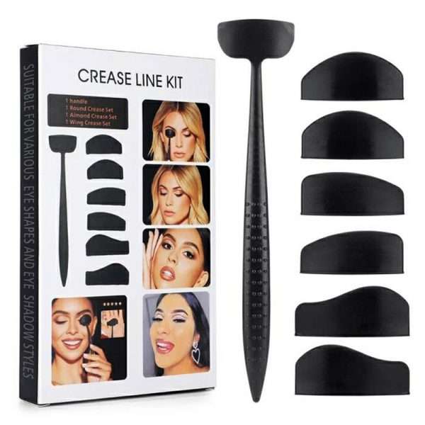 6 in 1 Silicone Eyeshadow Crease Line Stencil
