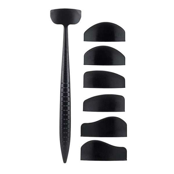 6 in 1 Silicone Eyeshadow Crease Line Stencil - Image 3