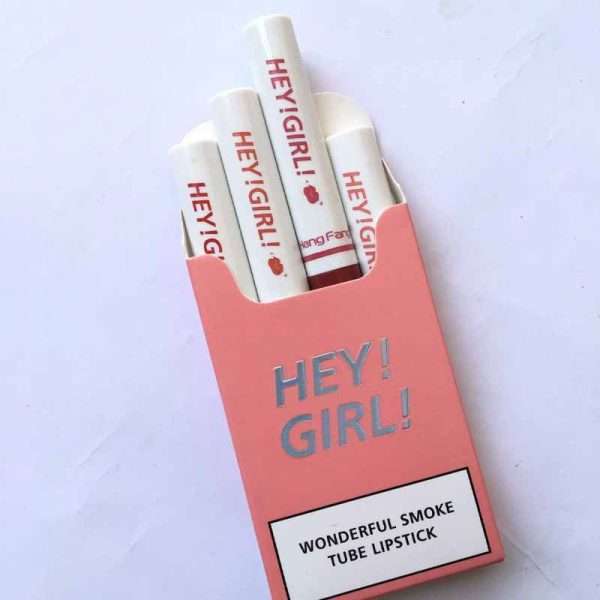 Hey Girl Smoke Tube Waterproof Matte Lipstick 4Pcs | FREE DELIVERY - Image 6