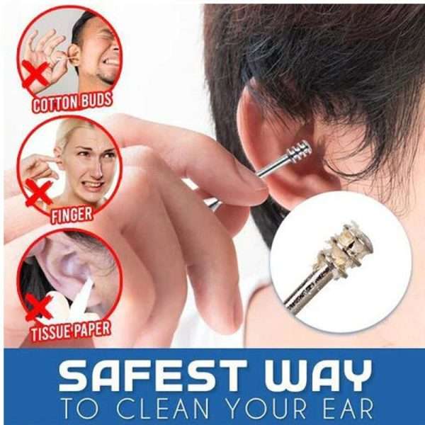 Stainless Steel 6 Pieces Ear Wax Removal Kit - Image 6