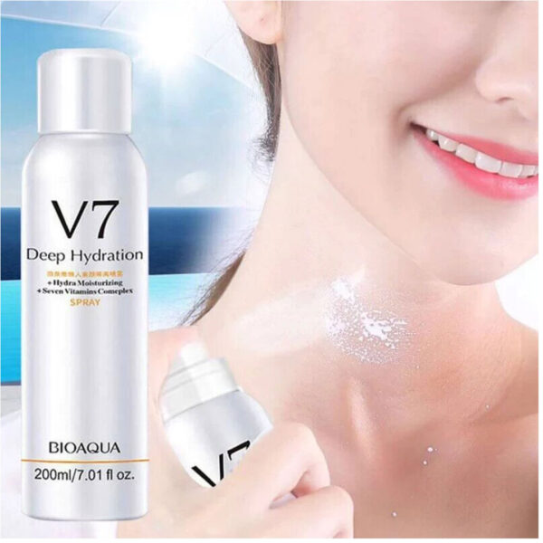 Original BIOAQUA V7 Deep Hydration Instant Whitening Spray