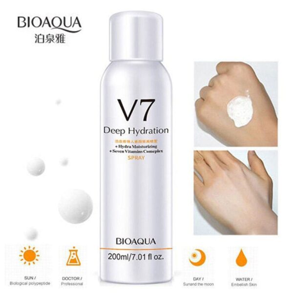Original BIOAQUA V7 Deep Hydration Instant Whitening Spray - Image 2