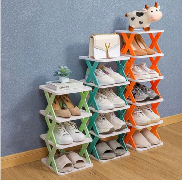 X Shape Shoe Rack - Image 3