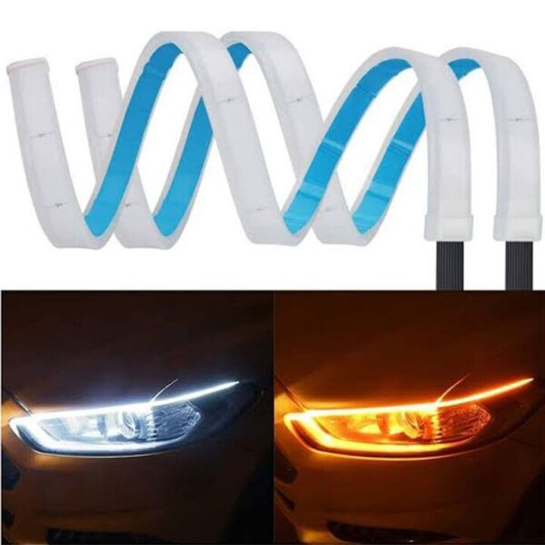 DRL Daytime Running LED Light Strips With Indicator Signal - FOR ALL CARS