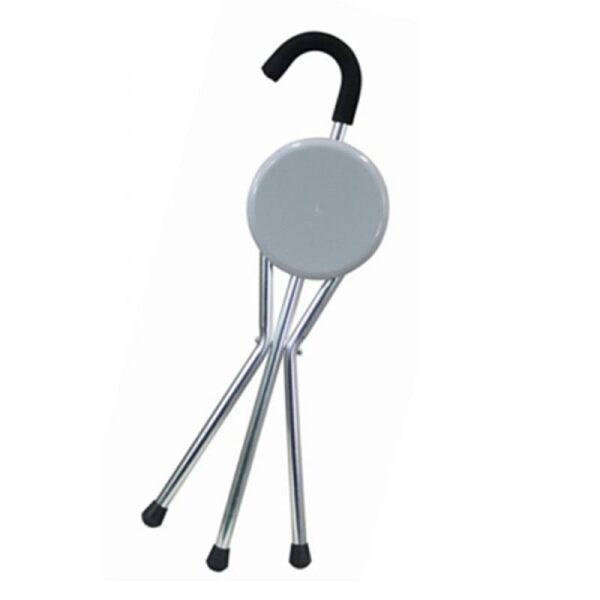 Multifunctional Stainless Steel Foldable Stick Chair - Image 5