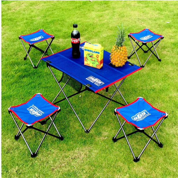 Supreme Quality SAKATA Portable Folding Camping Table Stool Sets - Image 5