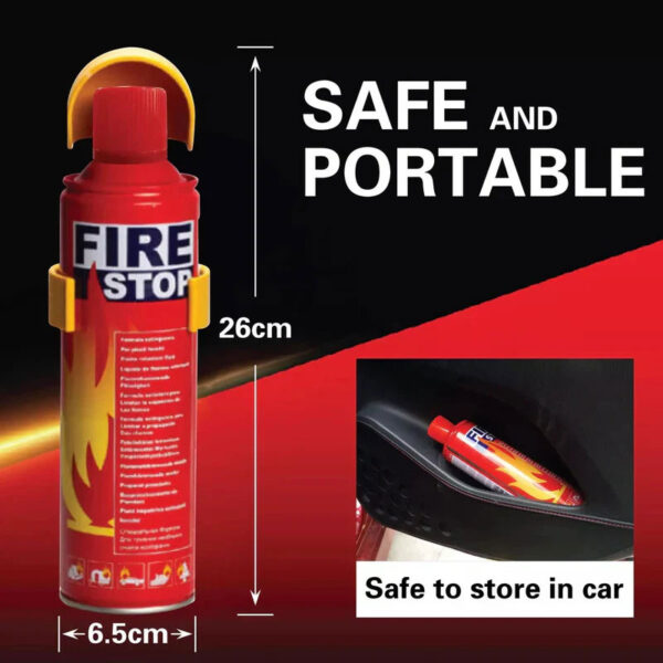 Fire Stop Spray - Portable Fire Extinguisher - Image 3