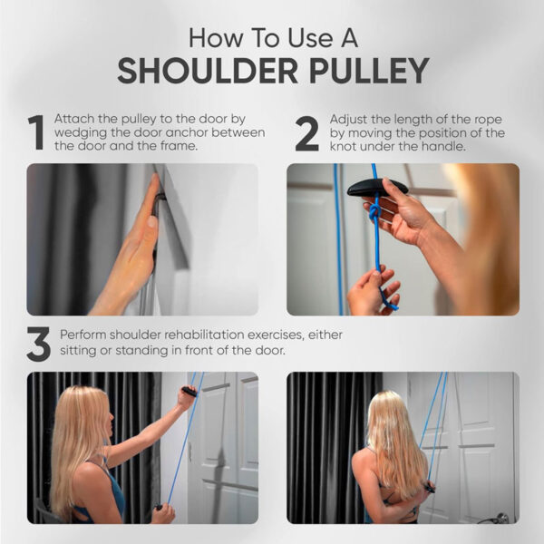 Shoulder Pulley System for Rehab & Pain Relief - Image 3
