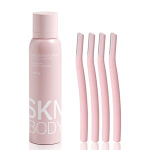 Hair Identifier Spray With 4 Shaving Razors