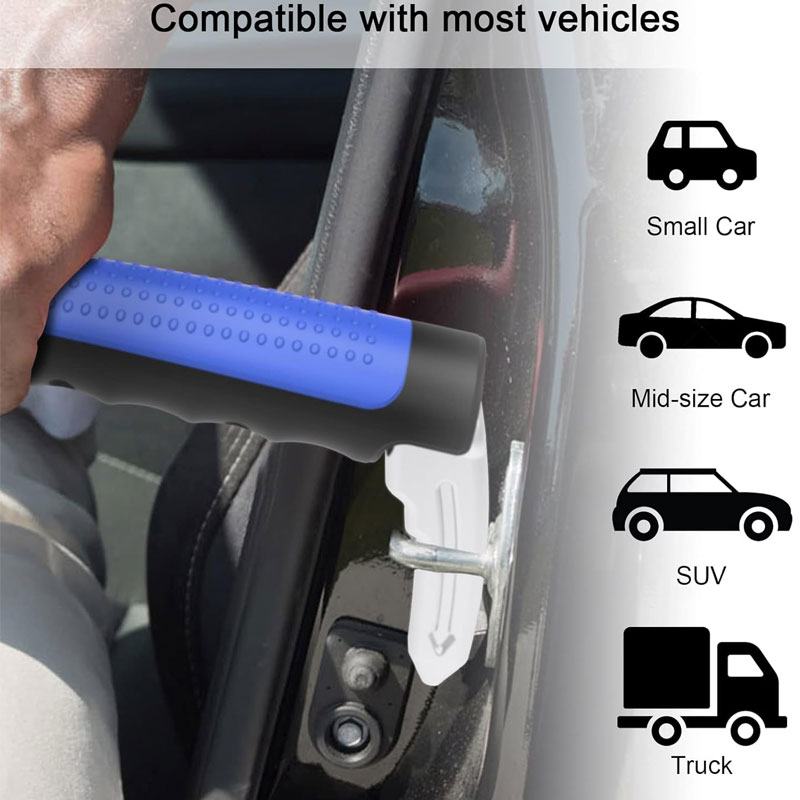 Car Door Handle Grip 2 in 1 Multifunction - Door Handle Grip For Elders & Window Breaker - Image 3