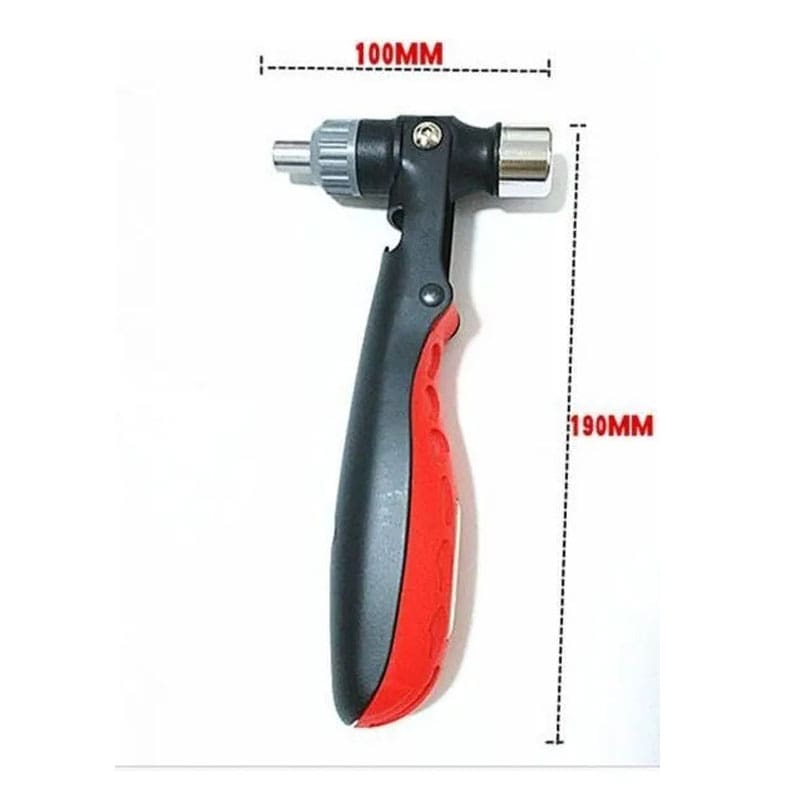 16 in 1 Multi-Purpose Screwdriver Socket And Hammer Rachet Tool Set - Image 8