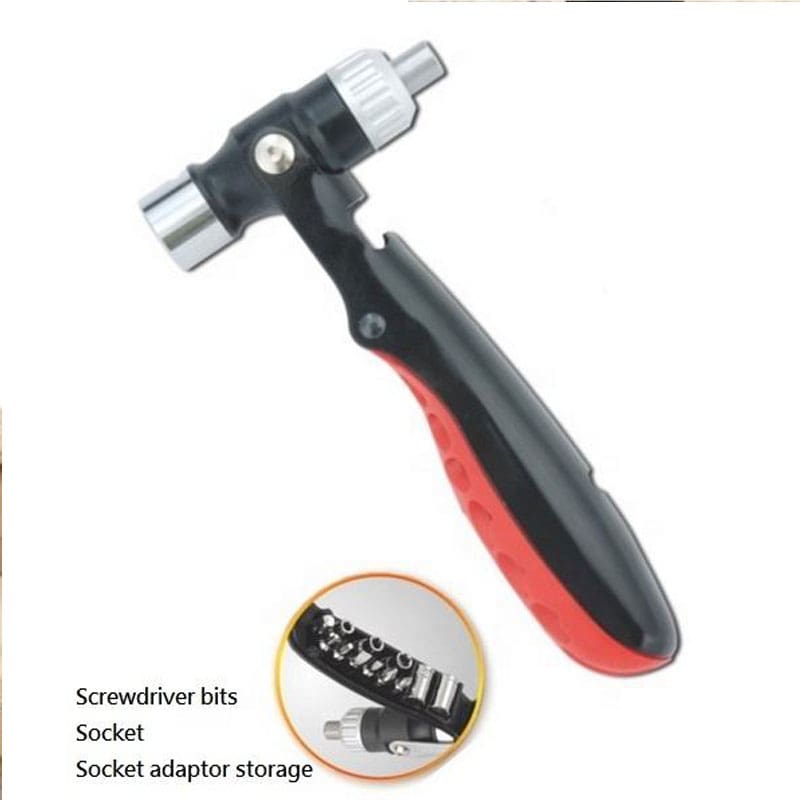 16 in 1 Multi-Purpose Screwdriver Socket And Hammer Rachet Tool Set - Image 9