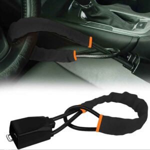 Car Steering Wheel Lock – Universal Heavy Duty Anti-Theft Security Lock with 3 Keys