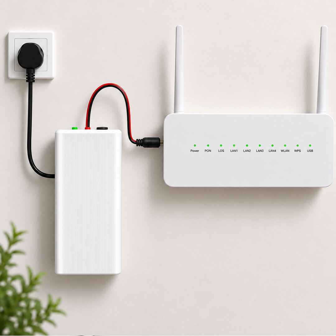 Premium12V Power Bank for WiFi Router & ONU – Up to 7– 8 Hours Backup - Image 3
